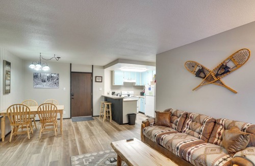 Brian Head Apartment | Walkable Brian Head Condo: Steps to Ski Resort!
