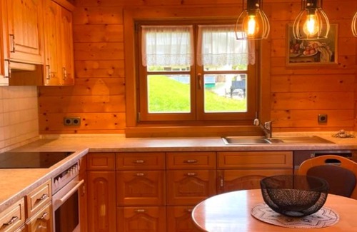 Hirschegg House | Walser Berghüüsle - Ferienhaus, Dusche, 2x WC, 2 Schlafräume