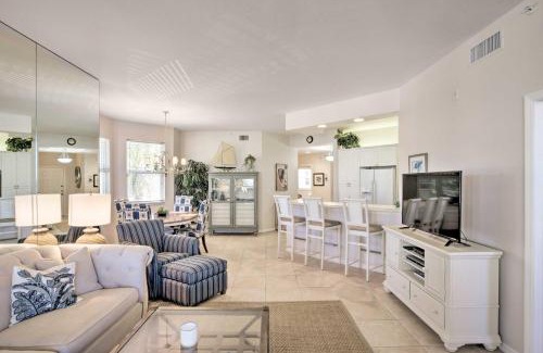Vanderbilt Beach Apartment | Waterfront Condo with Lanai and Views - Walk to Beach!