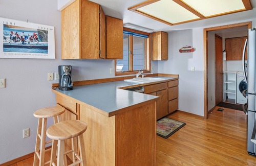 Sandpoint House | Waterfront home with AC, boat lift, dock | Dog Friendly