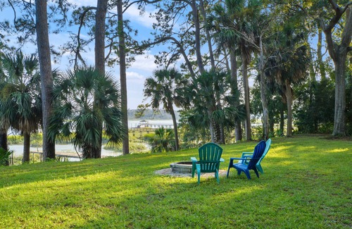 Old Town Bluffton House | Waterfront “State of Mind” vintage home.