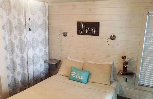 Steele Creek Cabin | Waterview Studio Cabin With Private Porch #10 at Long Cove Resort by Redawning