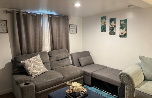 Johnston Apartment | Welcome to our comfy 2-bedroom basement apartment. perfect for hosting 2 couples