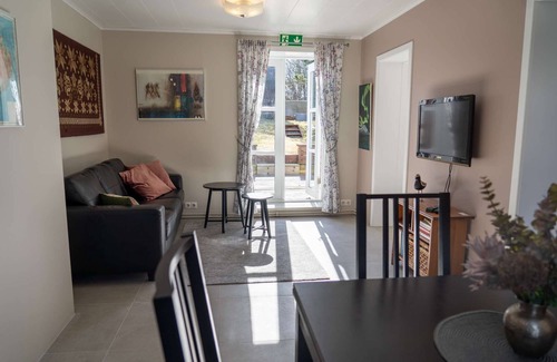 Hafnarfjordur Apartment | Welcome to our inviting lower floor apartment nestled in the heart of Hafnarfjörður.
