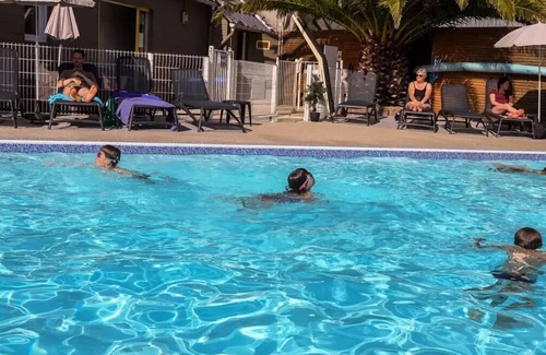 Perros-Guirec Ski Chalet | West Camping - 1 Room Chalet 2 People Without sanitary facilities