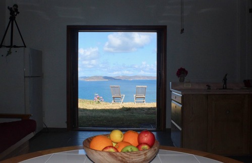 Estate Hansen Bay Apartment | Windy Way has a spectacular view, affordable, quiet one-bedroom Apt., near beach
