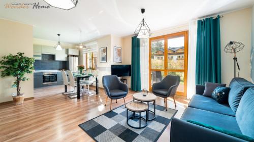 Karpacz Apartment | Wonder Home - Domki górskie z kominkami, bezpłatnym parkingiem i placem zabaw na terenie kompleksu