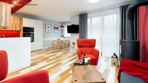 Karpacz Apartment | Wonder Home - Domki górskie z kominkami, bezpłatnym parkingiem i placem zabaw na terenie kompleksu
