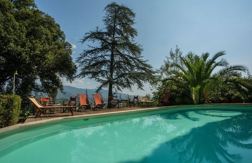 San Michele di Moriano Villa | Wonderful private villa with A/C, private pool, WIFI, TV, patio and panoramic view, close to Lucca