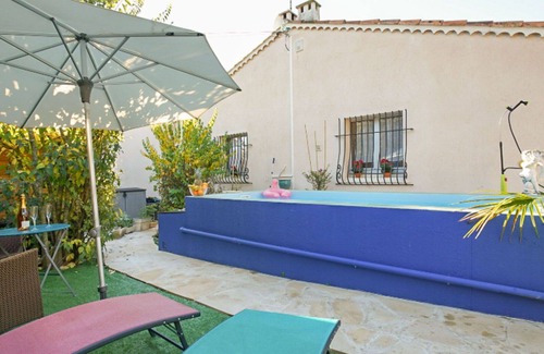 Mouans-Sartoux Villa | Wonderful private villa for 4 guests with private pool, WIFI, A/C, TV, terrace and pets allowed
