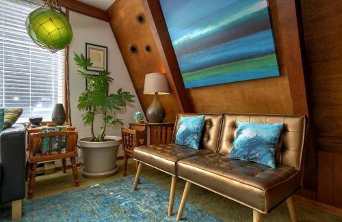 Otter Rock Ski Chalet | Wonderful A frame Nestled Amidst Trees in Otter Rock, Oregon