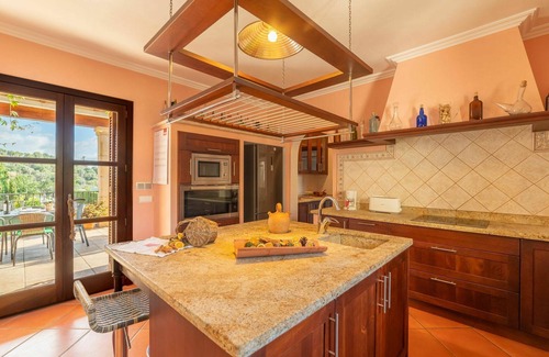 Mancor de la Vall Villa | Wonderful private villa with A/C, WIFI, private pool, hot tub, TV, patio and panoramic view
