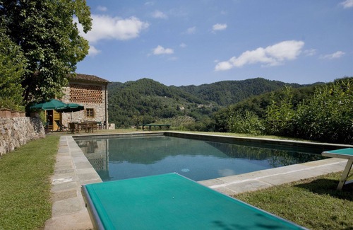 Pescaglia Villa | Wonderful private villa with WIFI, private pool, TV, patio and panoramic view, close to Lucca
