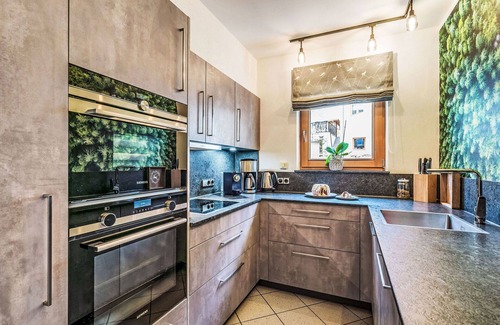 Eckartau Villa | Wonderful private villa for 12 guests with WIFI, TV and patio