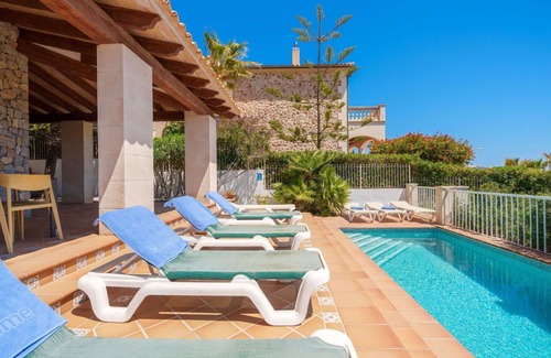 Cala Mesquida House | Wonderful private villa for 8 guests with WIFI, A/C, private pool, TV, terrace and pets allowed