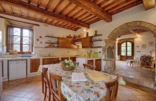 Montalcino Villa | Wonderful private villa for 8 people with private pool, WIFI, patio and panoramic view