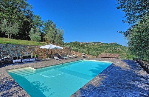 Montalcino Villa | Wonderful private villa for 8 people with private pool, WIFI, patio and panoramic view
