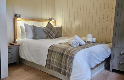 Brynrefail Cabin | Woodland Shepherds Hut - 'Saga'