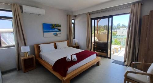 Wolmar Apartment | Yasmina II - Splendide Penthouse vue mer à 5 mn à pied de la plage