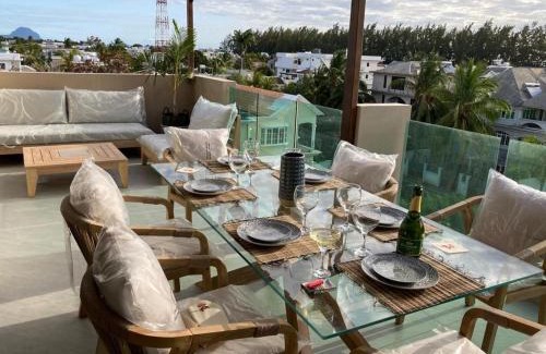 Wolmar Apartment | Yasmina II - Splendide Penthouse vue mer à 5 mn à pied de la plage
