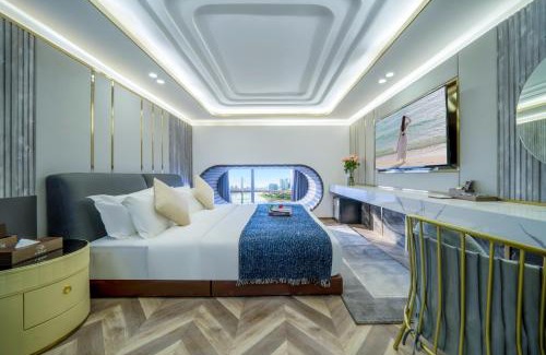 Yuzhong Hotel | Yunmulijin Sky High Riverview Hotel Chongqing Jiefangbei Raffles Plaza