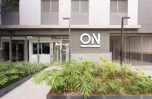 Indianopolis Apartment | Zen Studio W/panoramic View of Sao Paulo Onj2612