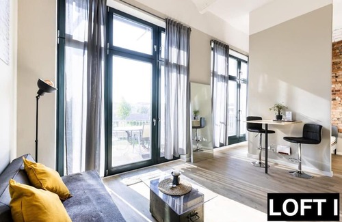 Abtnaundorf Apartment | Zwei Lofts in Kulturdenkmal nähe Zentrum (VI+I)
