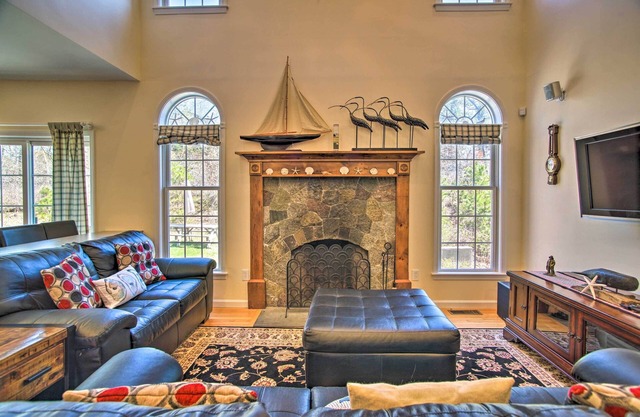 1 Mi to Beach: Home w/Fire Pit & BBQ in Cape Cod!