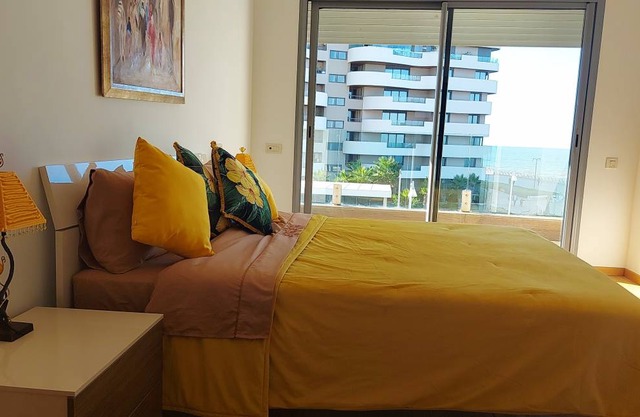 2 bedrooms appartement with sea view, enclosed garden and wifi at Casablanca