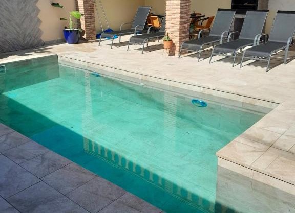 2 bedrooms villa with private pool furnished terrace and wifi at Padul