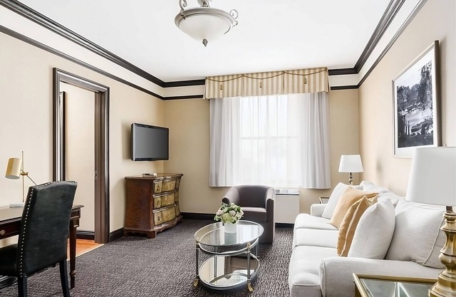 2 Deluxe Suite 1 King Bed at The Lucerne Hotel!