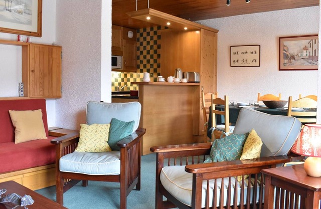 3-room apartment with balcony and WIFI, 150m from slopes, 6 people - Méribel