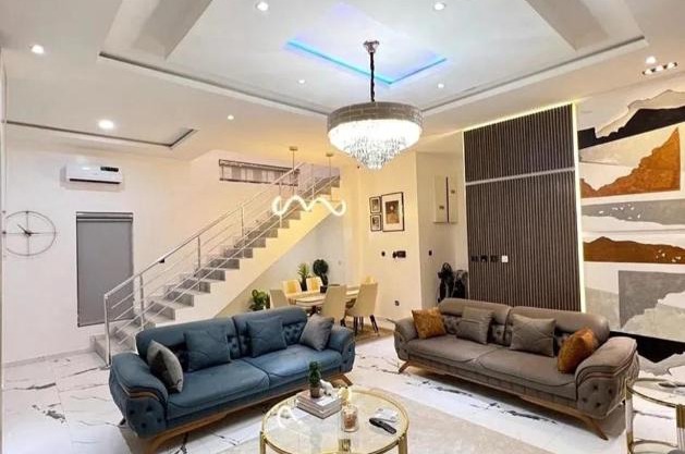 3bedroom fully furnished duplex, Thomas Estate, Ajah.
