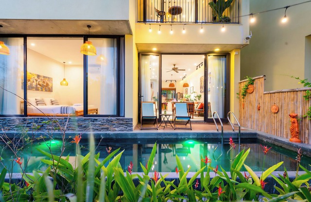3BRs w/River View &Private Pool - Free Bike