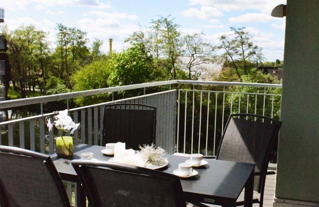 48.2.M Seestern - Cozy vacation apartment, close to the beach, large balcony, pets