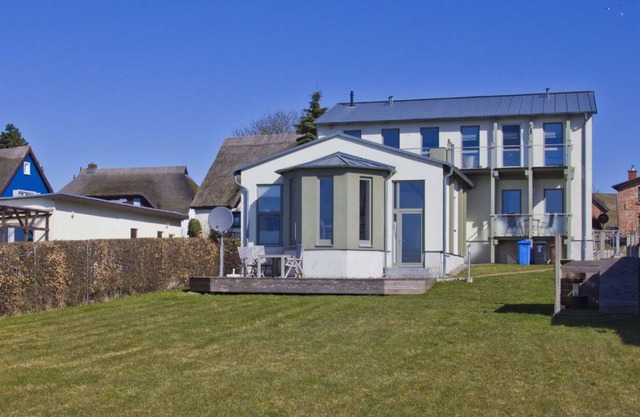Ferienhaus Distelfink Fewo Balkon Meerblick 