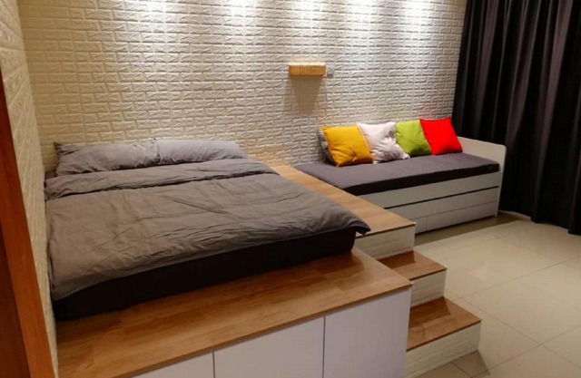 93-Palazio Studio For 4pax Street City view
