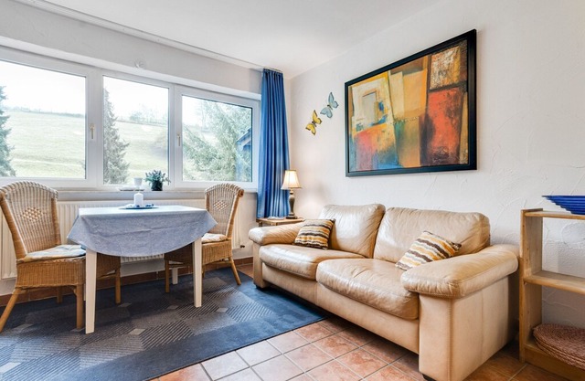 A holiday home for 2 persons in a deer park