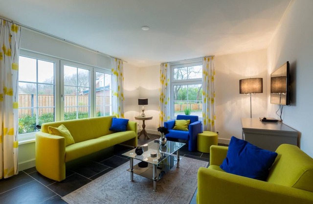 A modern, attractive holiday home for the whole family, quietly located within walking distance of the center