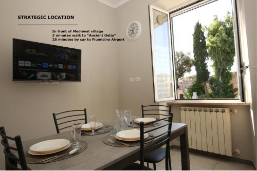 Airport FCO, Ostia antica - Livio's home