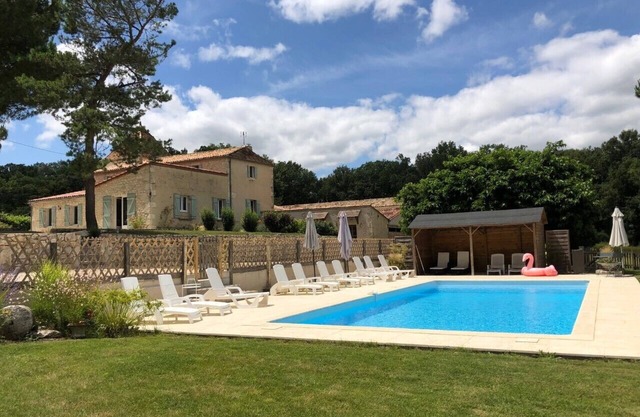 All ensuite property, secluded area with private heated pool up to 15 guests