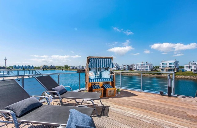Amazing ship in Olpenitz with sauna