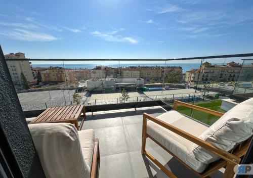 Apartamento Orizon con terraza y vistas al mar 003