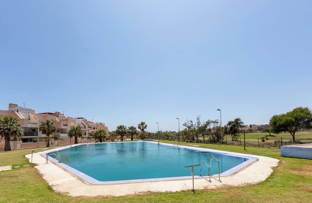 Apartment 'Campo De Golf, Piscina Y Padel' with Sea View, Shared Pool and Air Conditioning