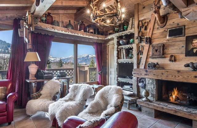 Apartment in Megève - 4 rooms, 3 bedrooms, balcony, wifi, parking