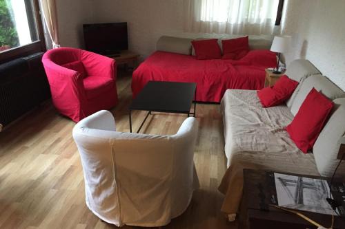Apartment resort center ski-inski-out