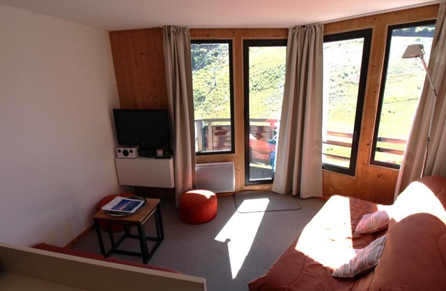 Appartement cosy à Avoriaz - Hauts Forts, 5 pers, balcon sud, proche village, skis aux pieds - FR-1-633-63