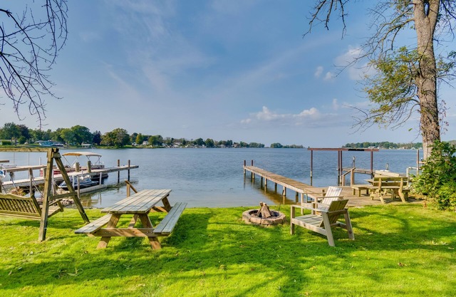 Bayfront Home w/Dock & Deck in Wolcott!