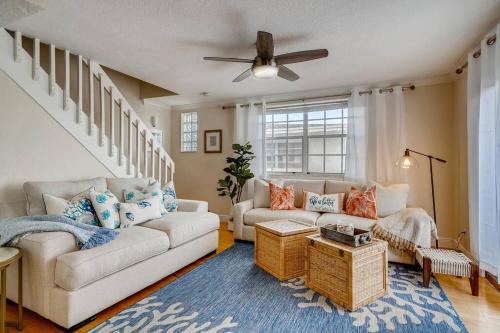 Beach 2 level spacious condo