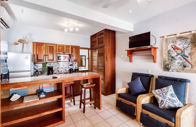 Beachfront dog-friendly condo with pool - walk to ocean from beachfront veranda